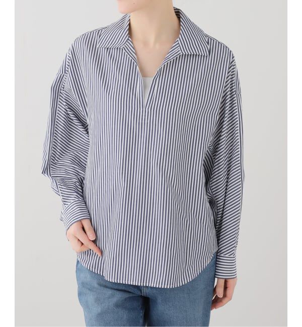  「【洗える】TICCA/ティッカ スキッパーシャツ」|シャツ・ブラウス|