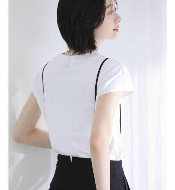  「【洗える】接触冷感スムースハイネックプルオーバー」|Tシャツ・カットソー|