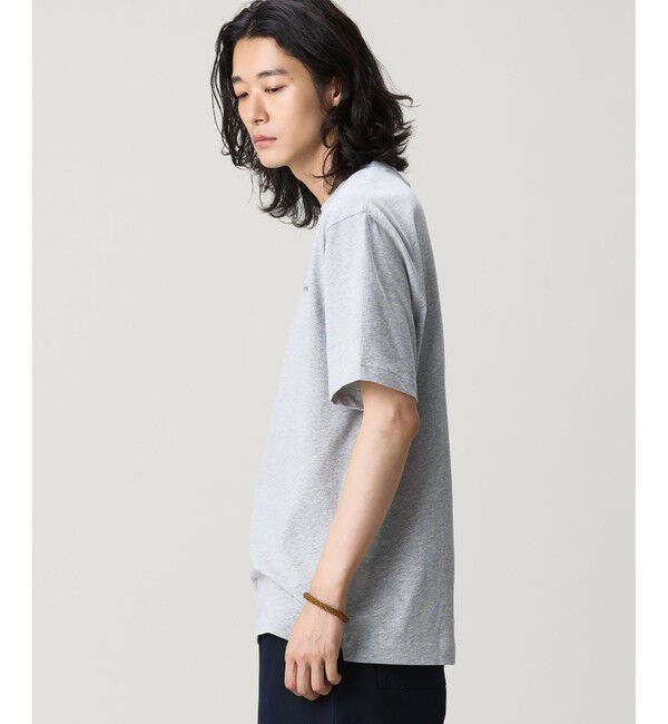 LACOSTE「アウトラインクロッククルーネック半袖Tシャツ」|Tシャツ・カットソー|