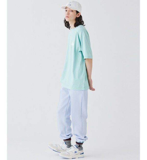 LACOSTE「【オンライン限定】LACOSTE オーバーサイズ バック プリント Tシャツ」|Tシャツ・カットソー|