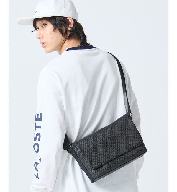 LACOSTE「メンズクラシック メッセンジャーバッグ / ショルダーバッグ」|ショルダー・メッセンジャー|