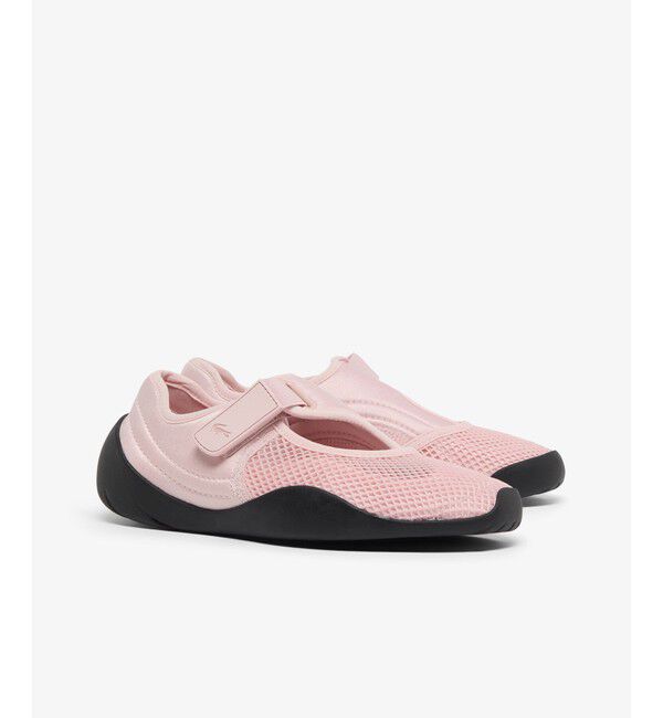 LACOSTE「レディース LOW MYSTERE 1262 SFA / バレエシューズ メッシュスニーカー」|スニーカー|ライトピンク