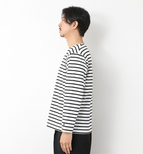 NOLLEY'S goodman「MVSシルケットボーダーBN」|Tシャツ・カットソー|