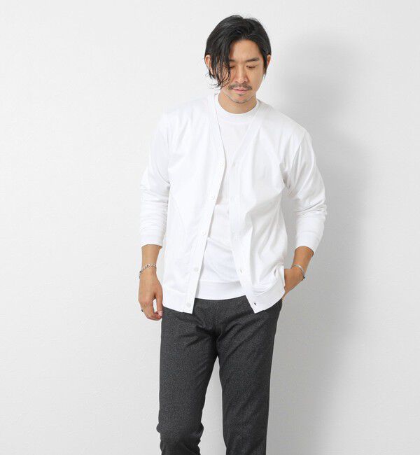 NOLLEY'S goodman「《ビジカジ対応》シルケットスムースドレスL/S Tシャツ 25AW」|Tシャツ・カットソー|