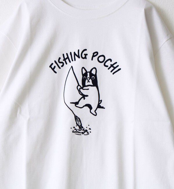 FREDY MAC「【マックT】【Fishing Pochi】original body T-shirts」|Tシャツ・カットソー|