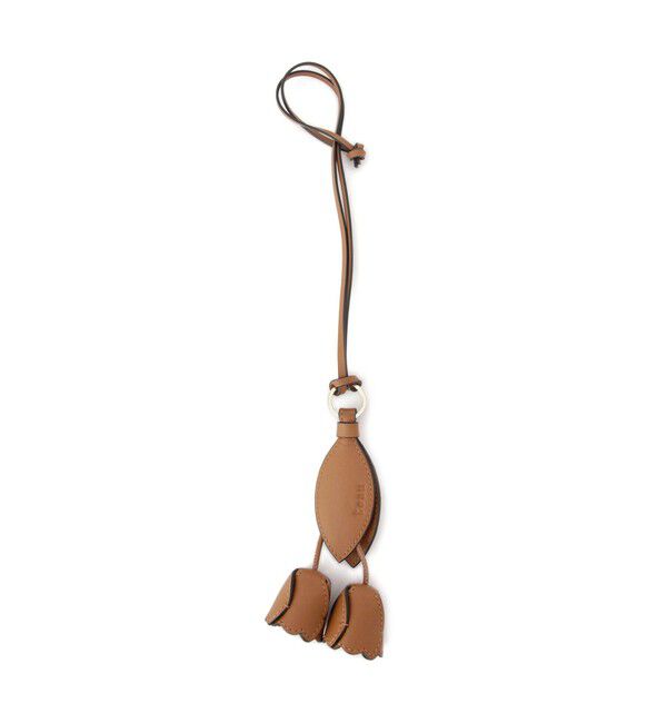 ROPE「【teau・牛革】panier tulip ring charm（キー/バッグチャーム・ネックレス）」|チャーム・キーホルダー|