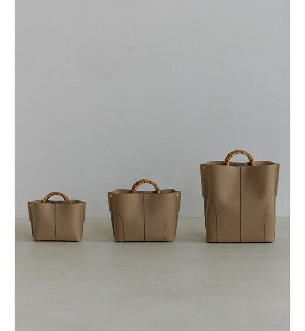 ROPE「【E'POR】BAMBOO BAG Large/A4対応・通勤・26SS」|トートバッグ|