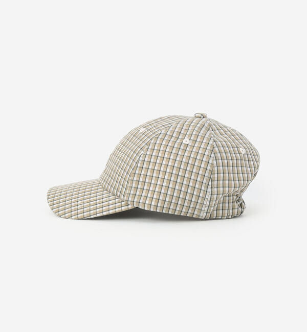  「DANTON | ウェザー チェック 6Pキャップ UNISEX」|キャップ・キャスケット|