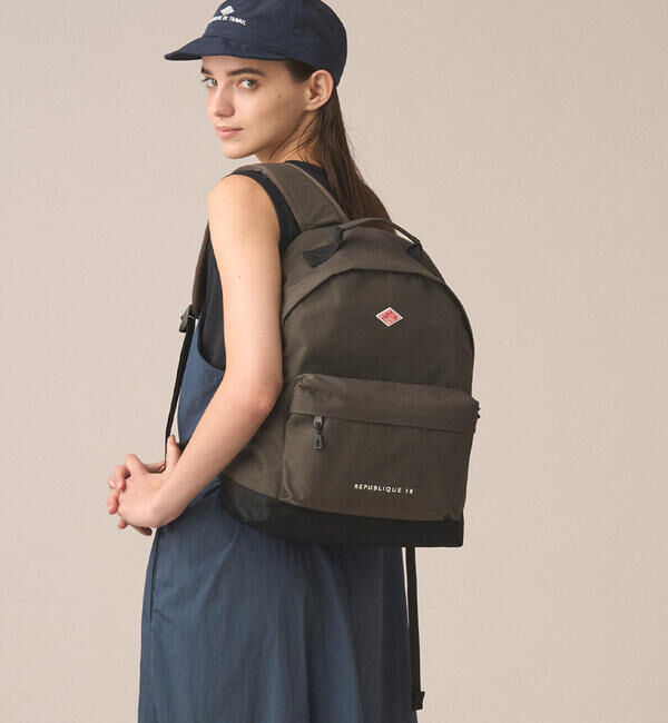 DANTON「DANTON | コーデュラナイロン デイパック REPUBLIQUE 18 UNISEX」|リュック|DKGREY