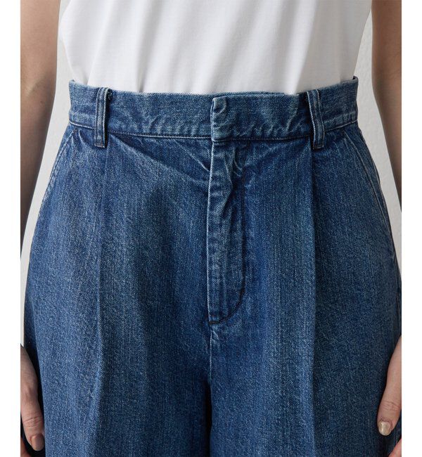 THE PAUSE「【THE PAUSE】タックハーフパンツ」|キュロット|