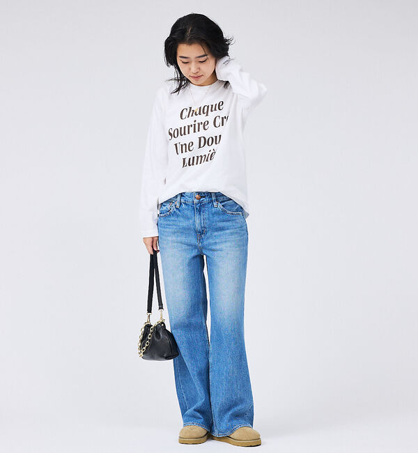Rouge vif「ロゴロングスリーブTシャツ」|Tシャツ・カットソー|