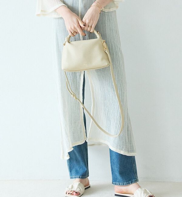 LOWELL things「【新色追加】Muget/ダブルハンドルミニショルダーBAG」|ショルダー・メッセンジャー|