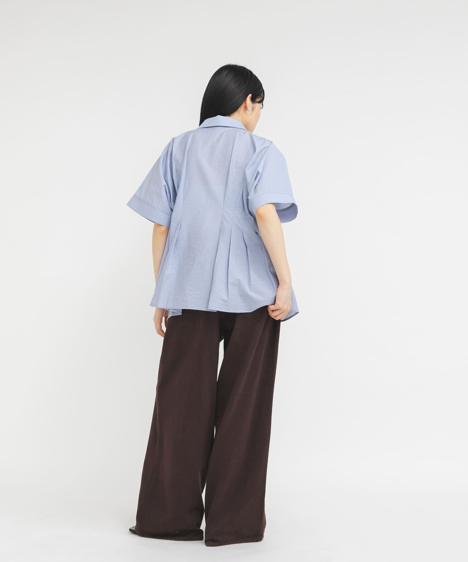  「ウエストタックドルマンブラウス」|シャツ・ブラウス|