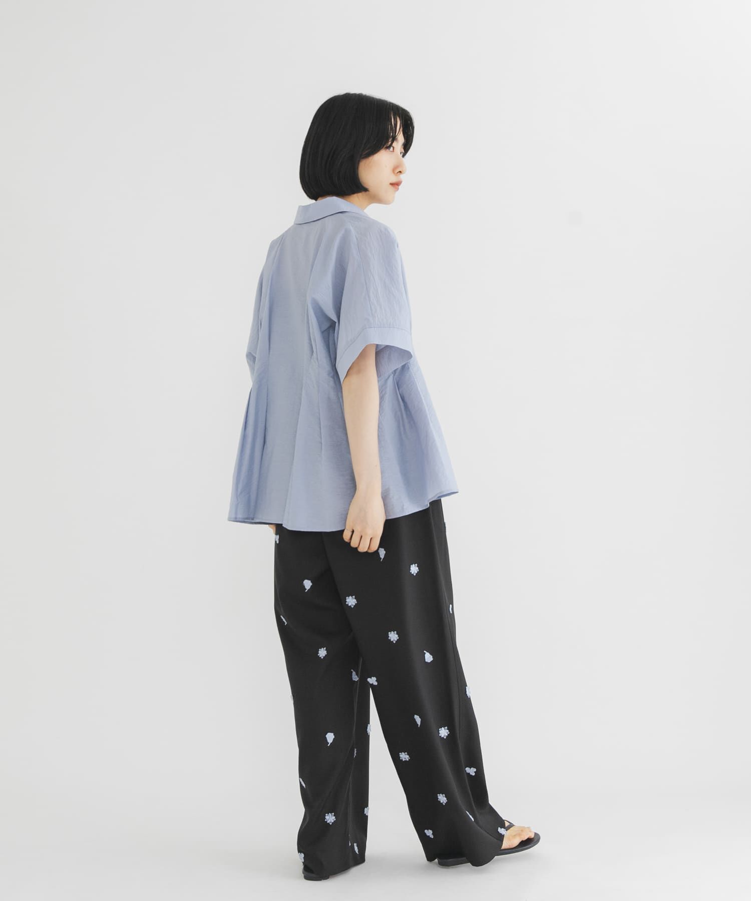  「ウエストタックドルマンブラウス」|シャツ・ブラウス|