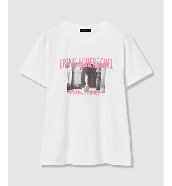 allureville「PARIS ロゴT」|Tシャツ・カットソー|ピンク