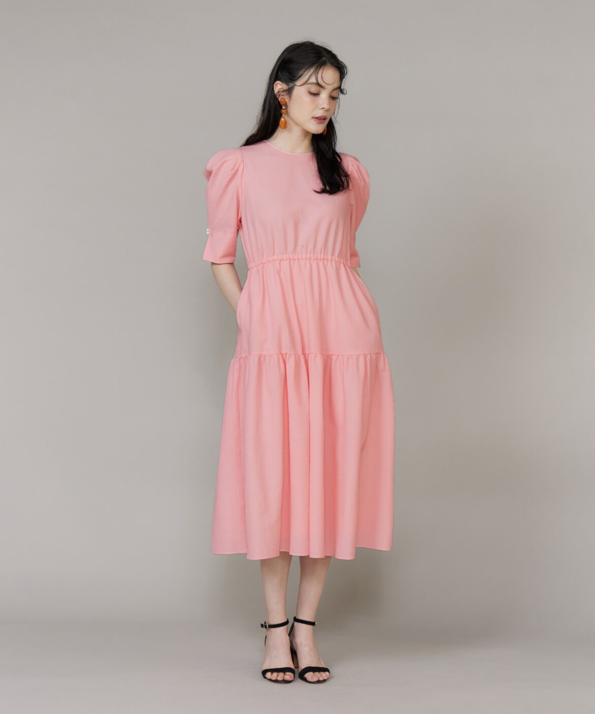 Maglie le cassetto「ティアードワンピース」|ワンピース|