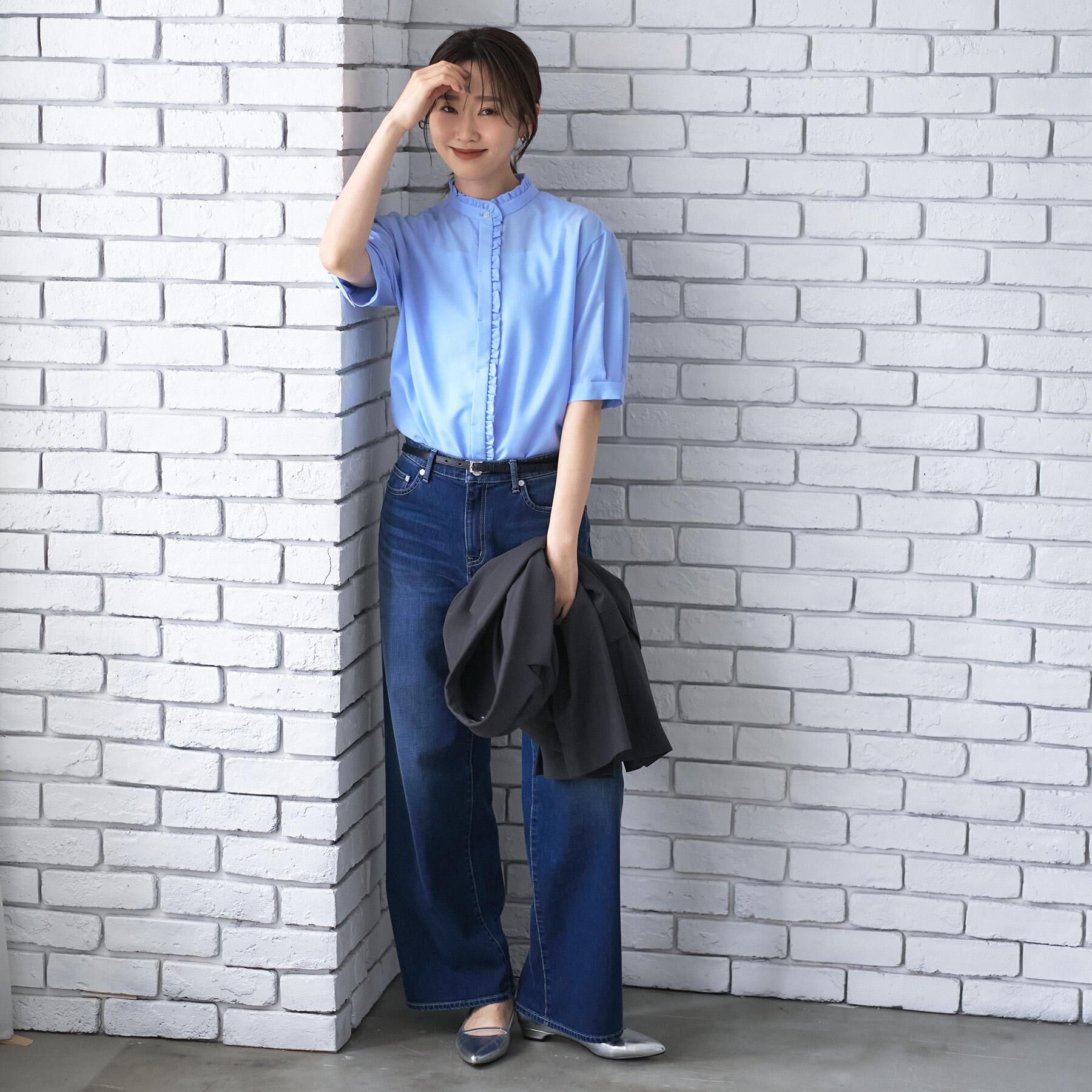 UNTITLED「【追加/人気デニム】MAKE&times;DENIM WIDE」|デニム|