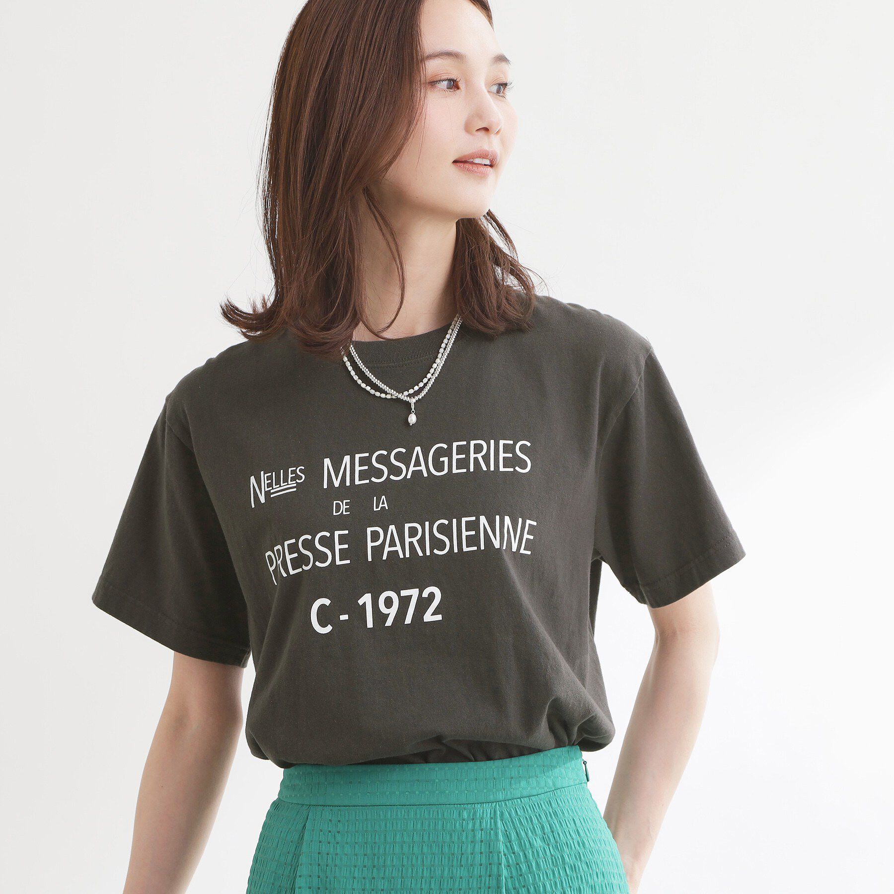 Reflect「【REGENCY WORKS／Reflect別注カラーあり】ロゴTシャツ」|Tシャツ・カットソー|チャコールグレー(0