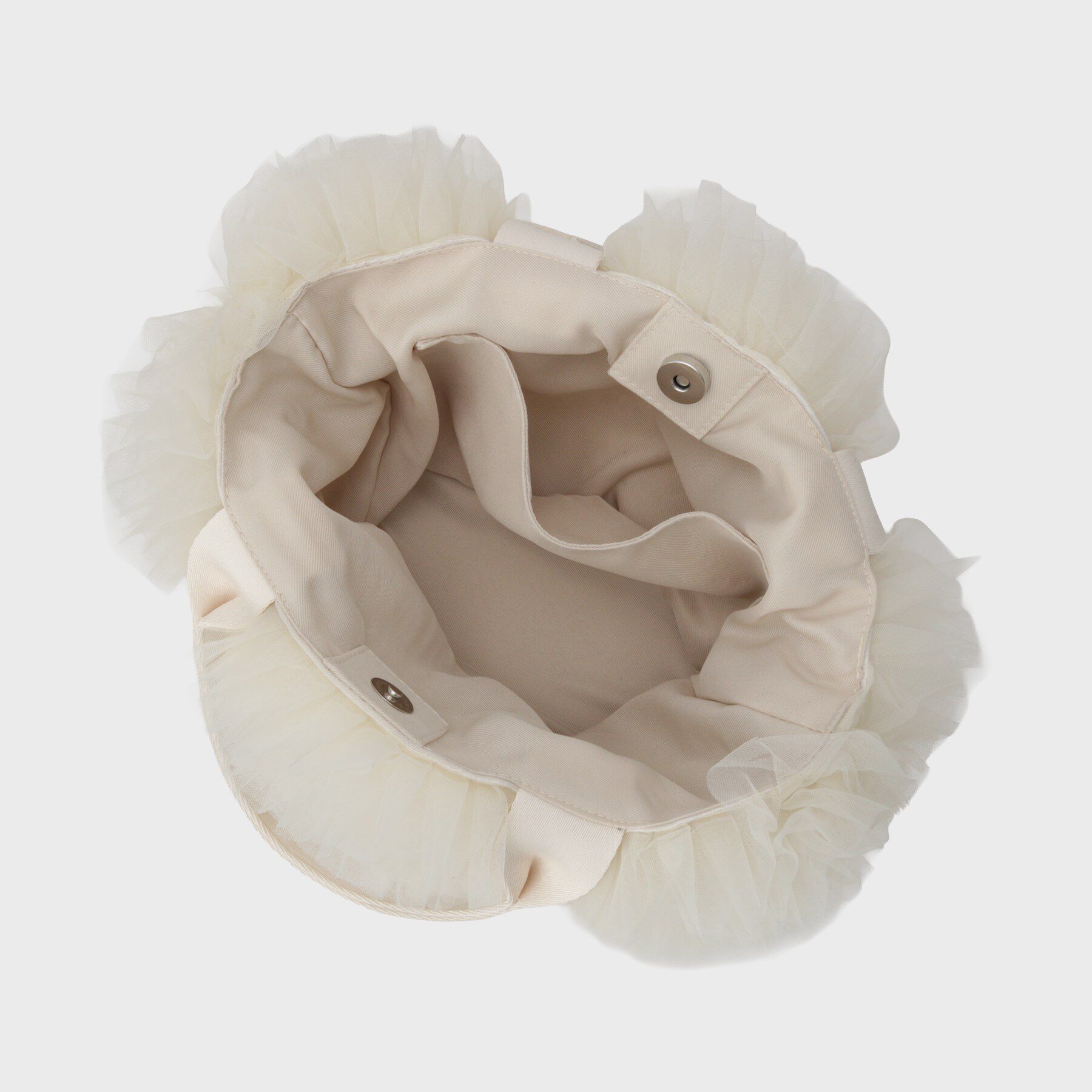 Couture broach「チュールフリルかごバッグ」|ハンドバッグ|