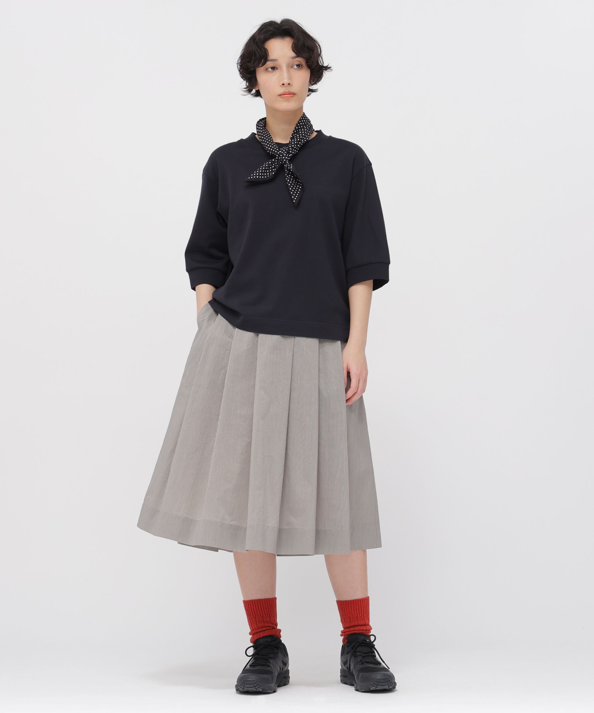 MHL.「VINTAGE SPOTS SCARF」|バンダナ・スカーフ|