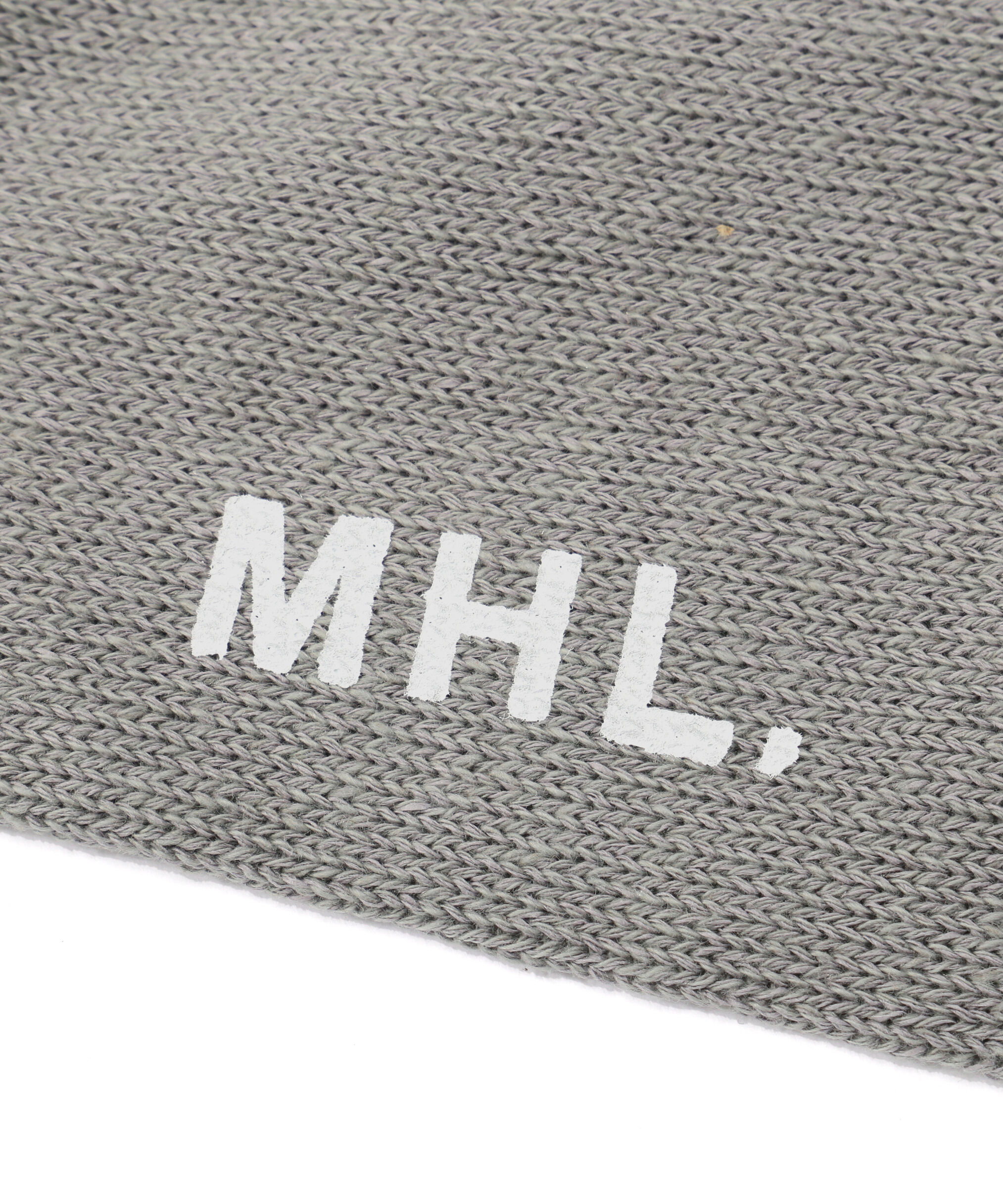 MHL.「WA-SHI COTTON RIB SOCKS」|ソックス|