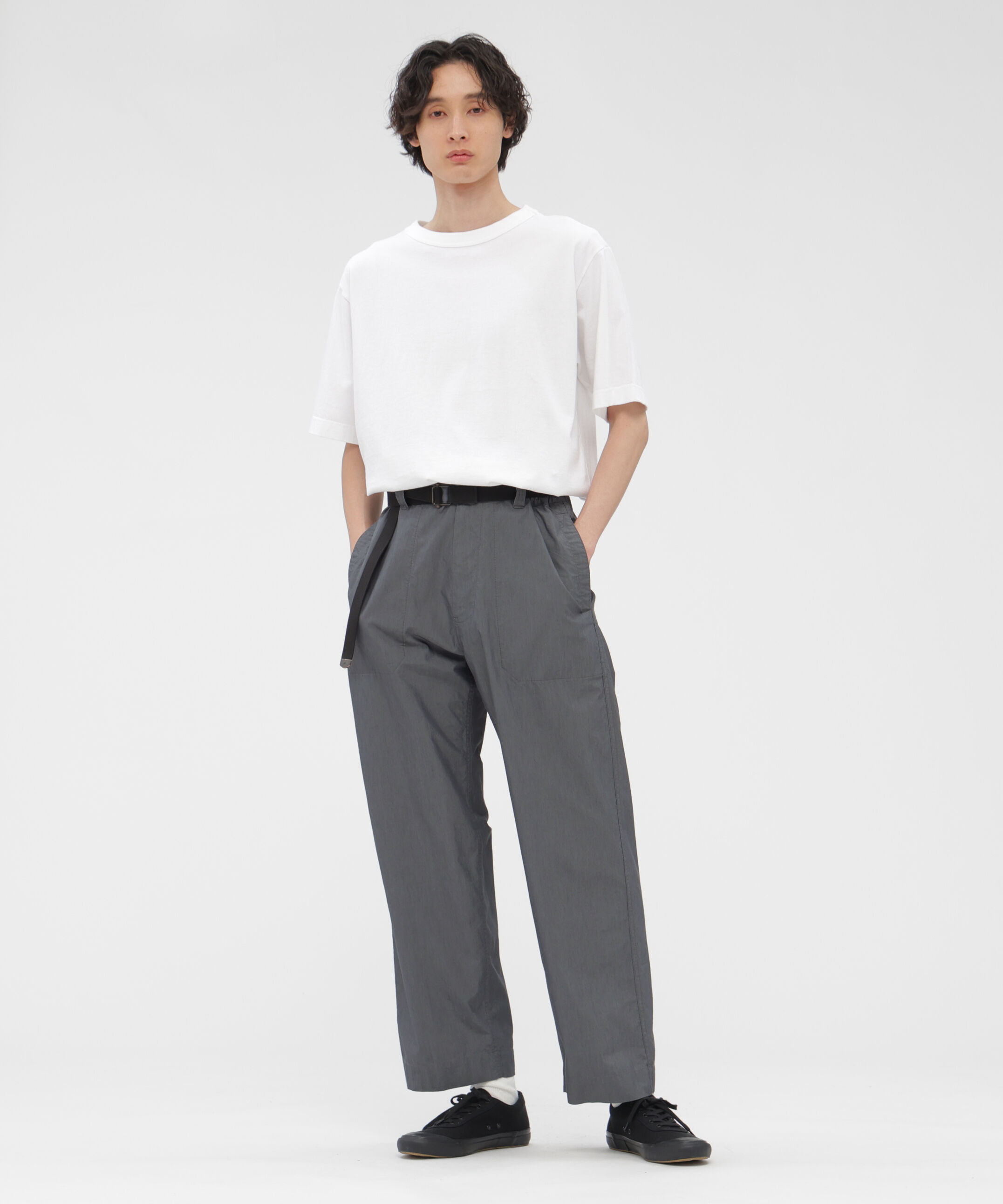 MHL.「RAW SLUB COTTON JERSEY TOP」|Tシャツ・カットソー|