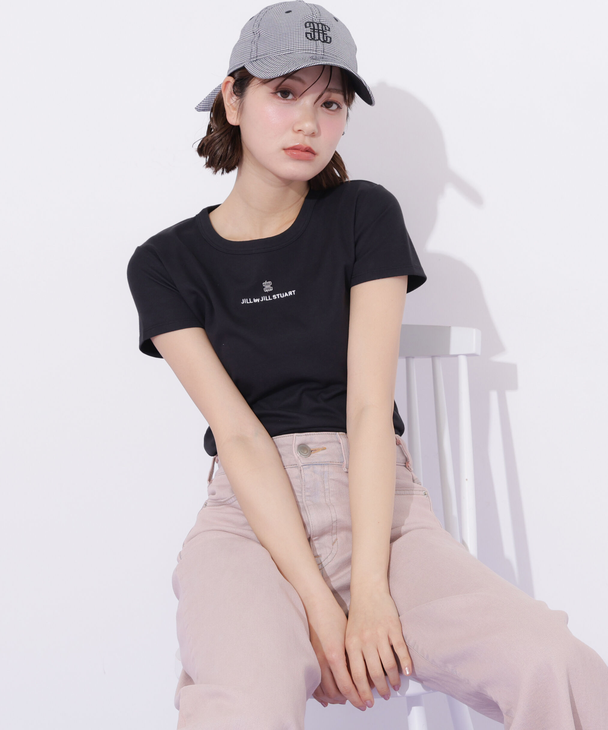  「コンパクトワンポイントロゴTシャツ」|Tシャツ・カットソー|
