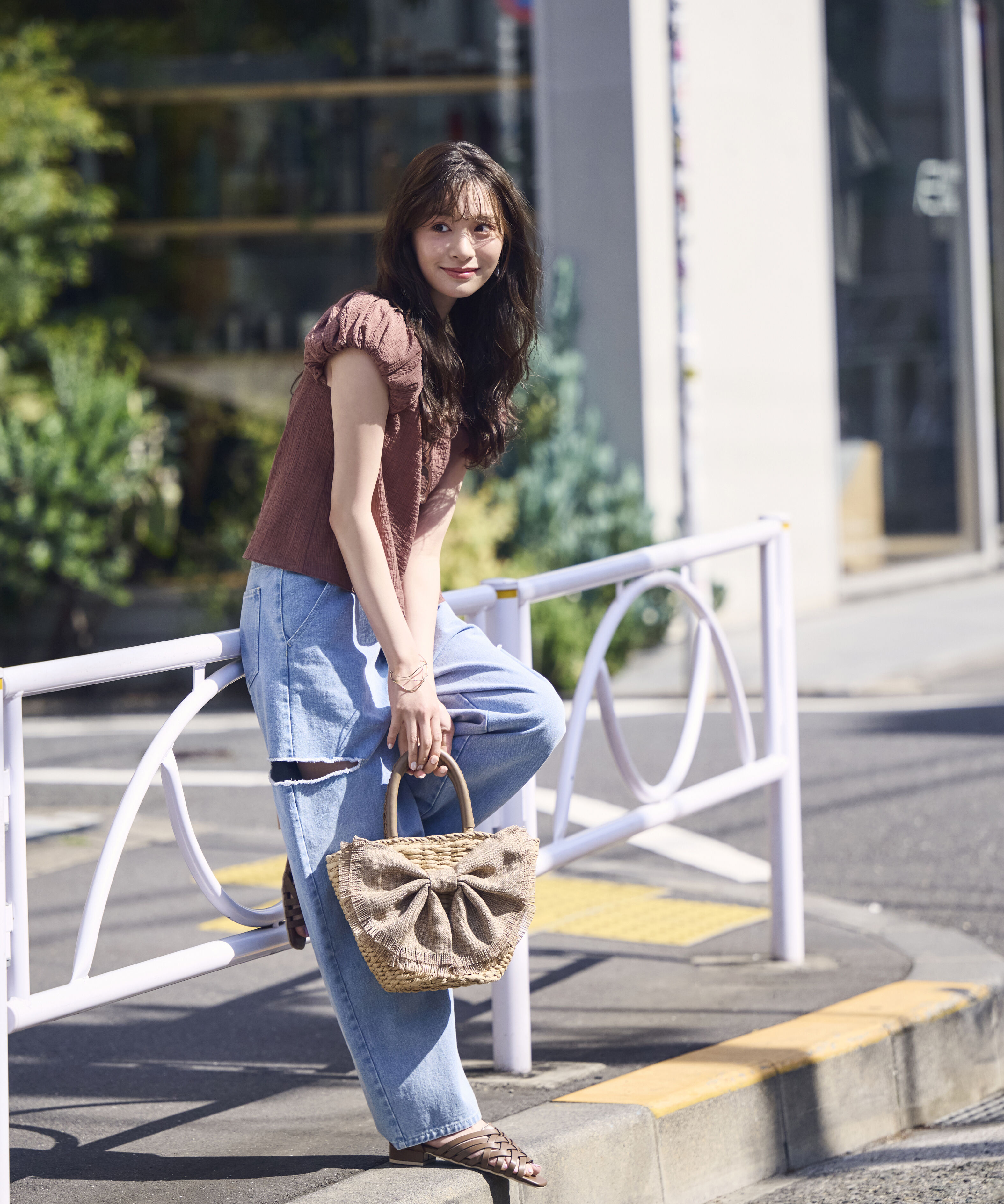 PROPORTION BODY DRESSING「＜中川紅葉さん着用＞バルーンスリーブブラウス」|シャツ・ブラウス|