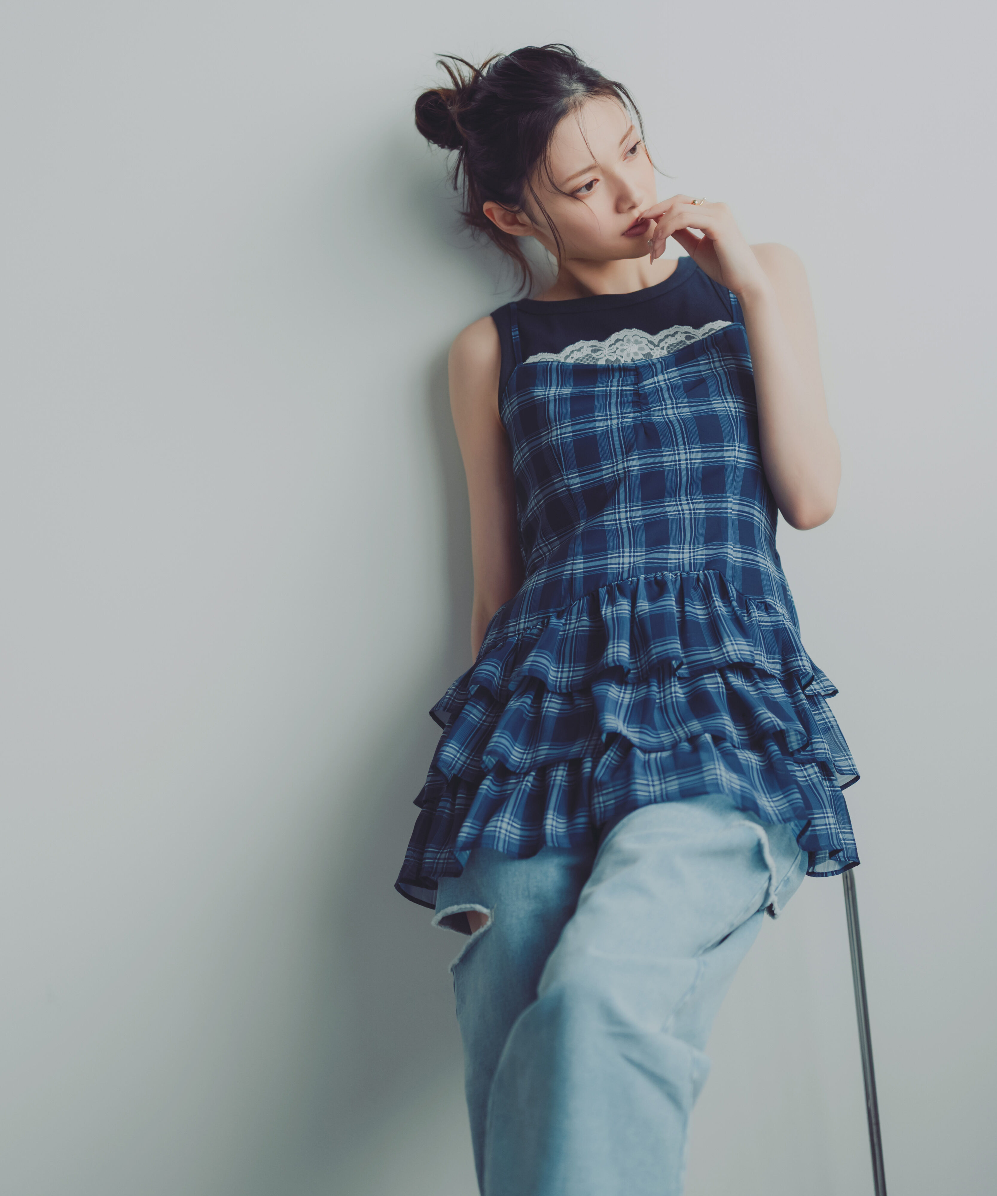 PROPORTION BODY DRESSING「＜EDIT COLOGNE＞サイドスリットデニムパンツ」|その他|