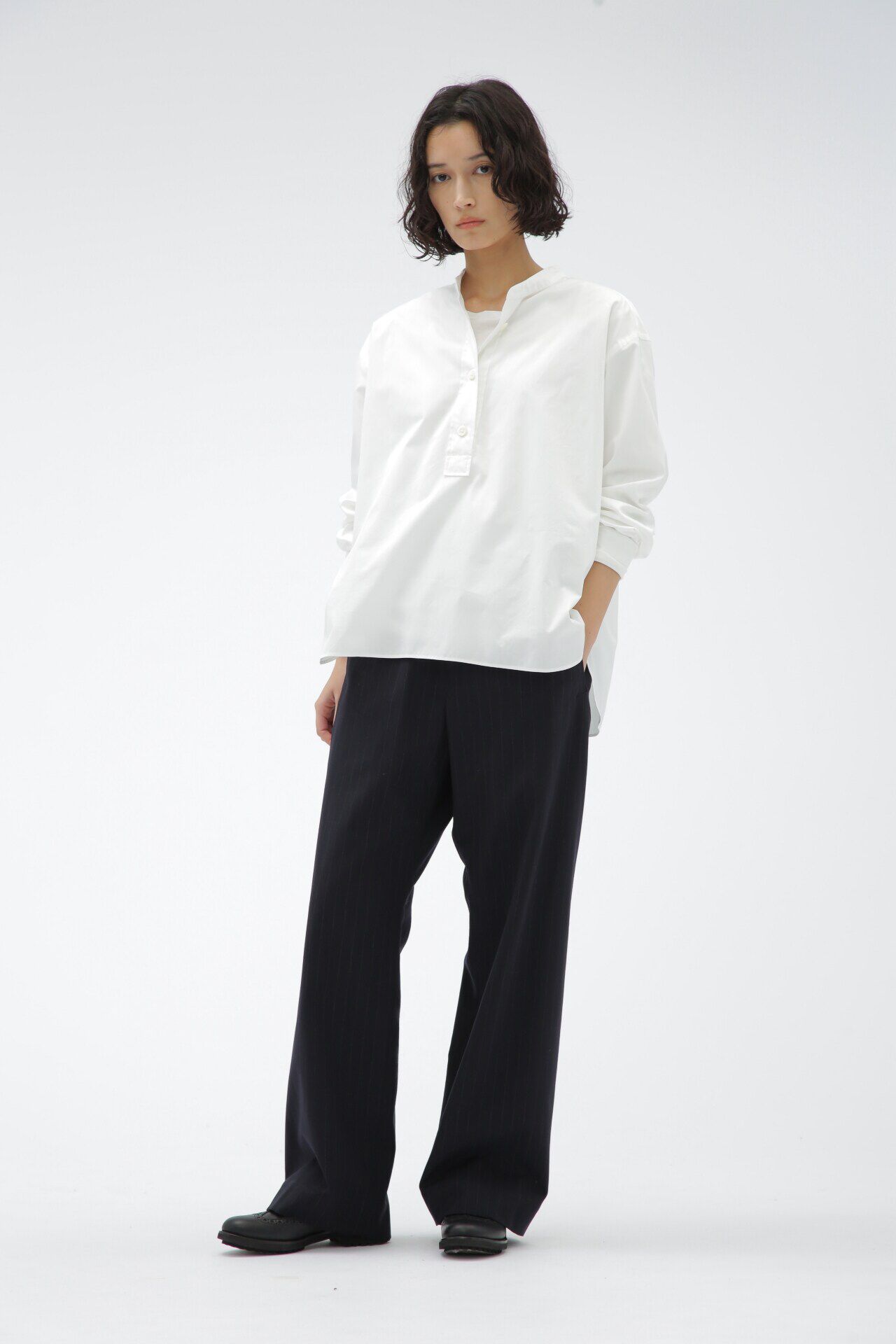  「FINE COTTON POPLIN」|シャツ・ブラウス|