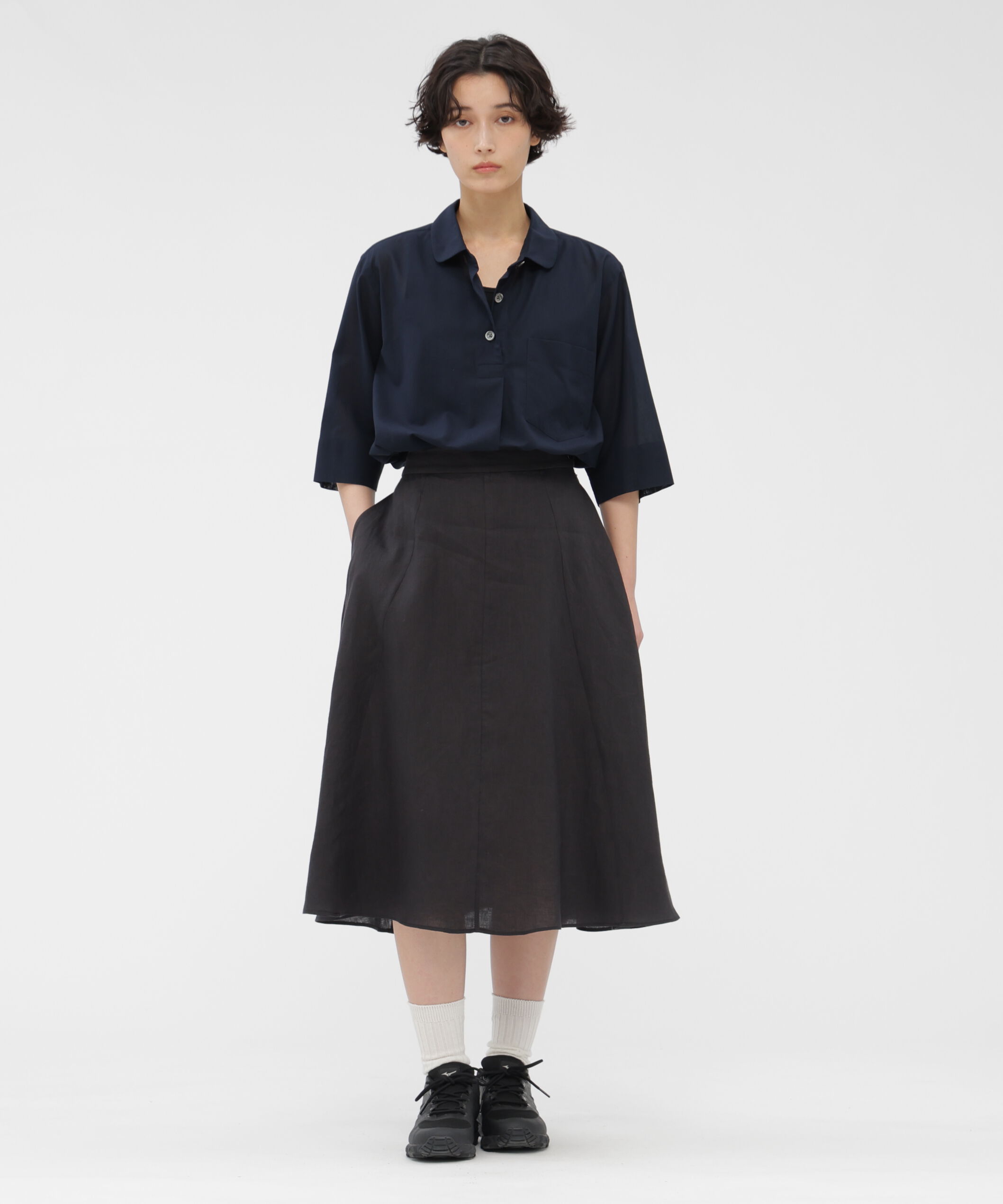 「HIGH TWISTED COTTON VOILE SHIRT」|シャツ・ブラウス|