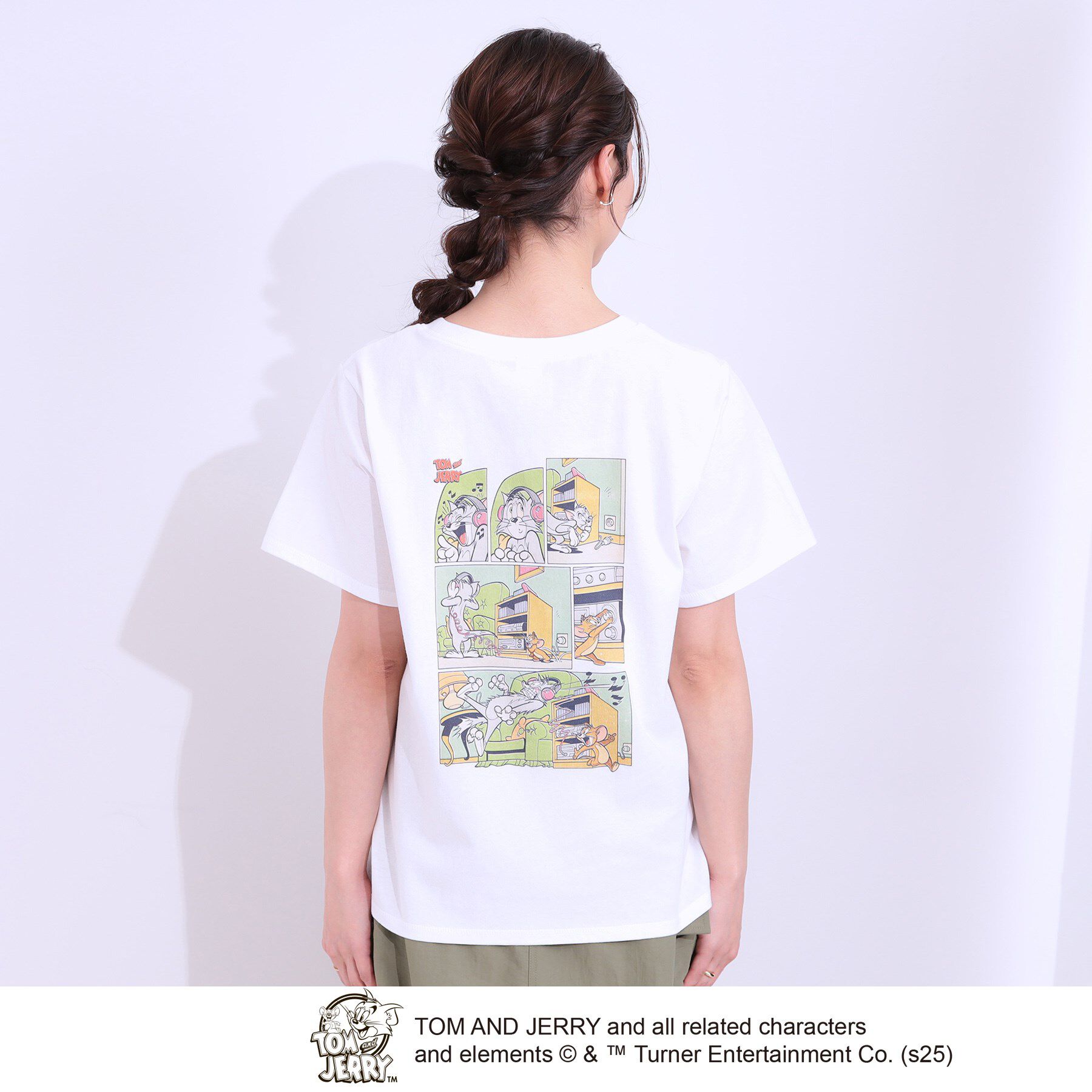 SHOO･LA･RUE「【TOM and JERRY 別注】ベーシックTシャツ」|Tシャツ・カットソー|