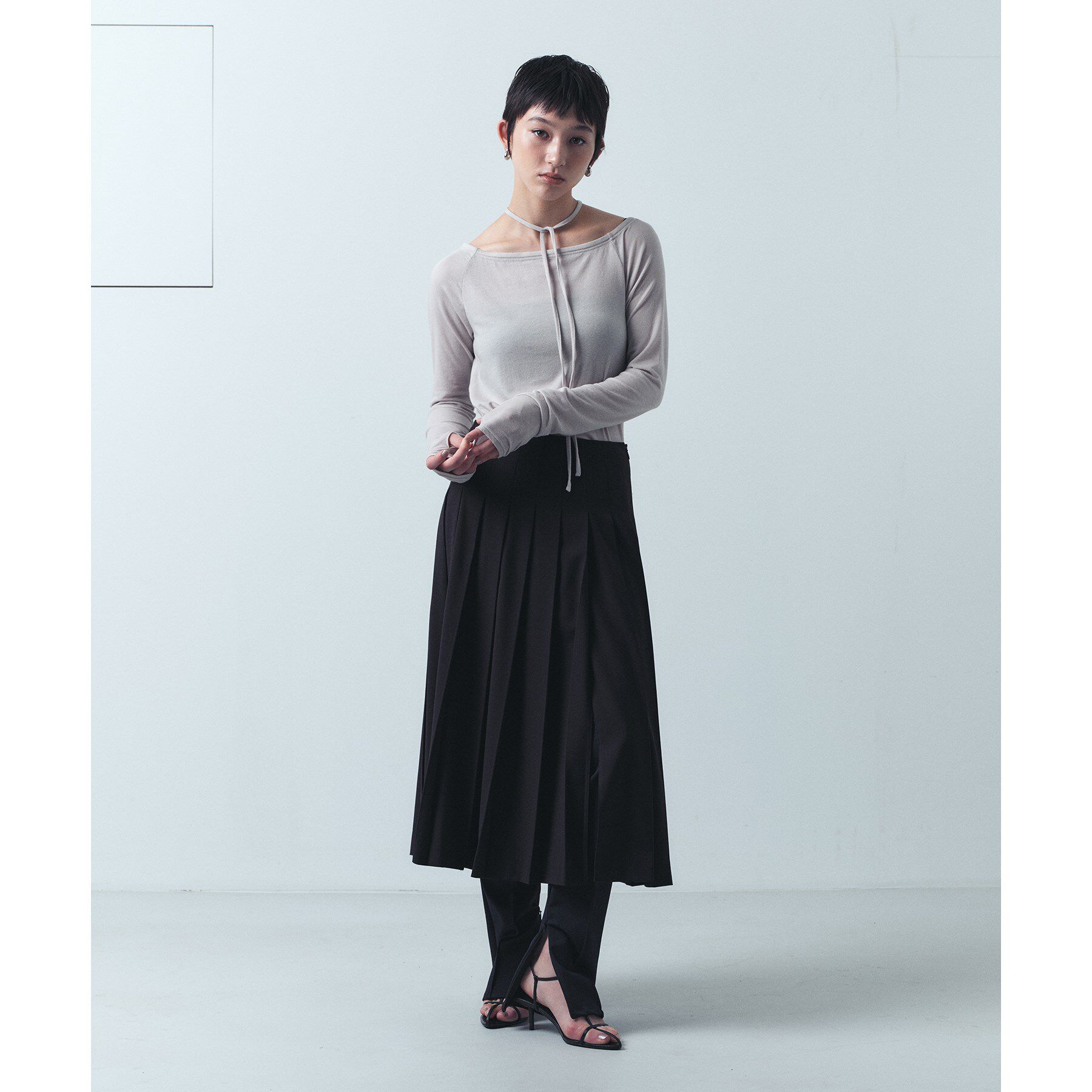 CODE A「off－shoulder jersey top」|Tシャツ・カットソー|