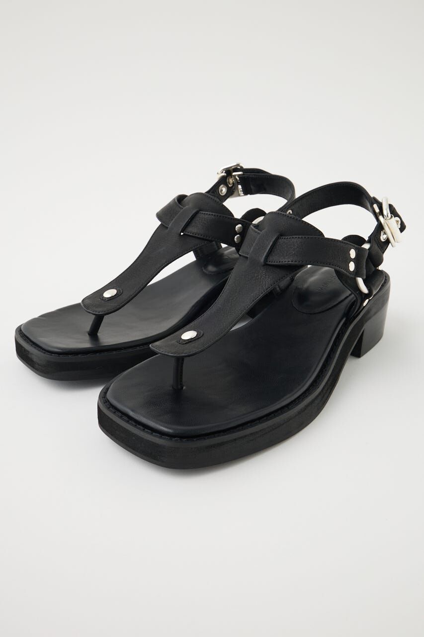 MOUSSY「CHUNK HEEL THONG サンダル」|サンダル|
