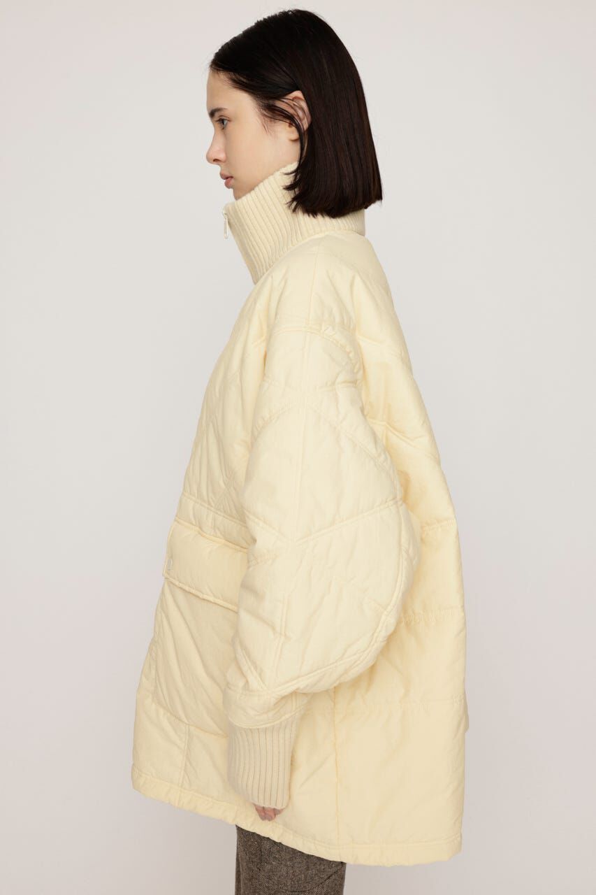 SLY「QUILTING STAND NYLON PULLOVER」|ブルゾン・スタジャン|