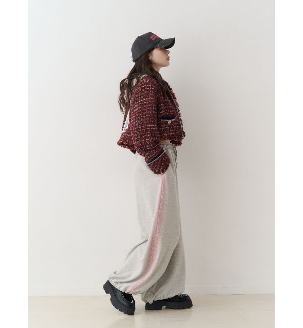 jouetie「バレルレッグルーズスタッズパンツ【セットアップ対応】」|その他|