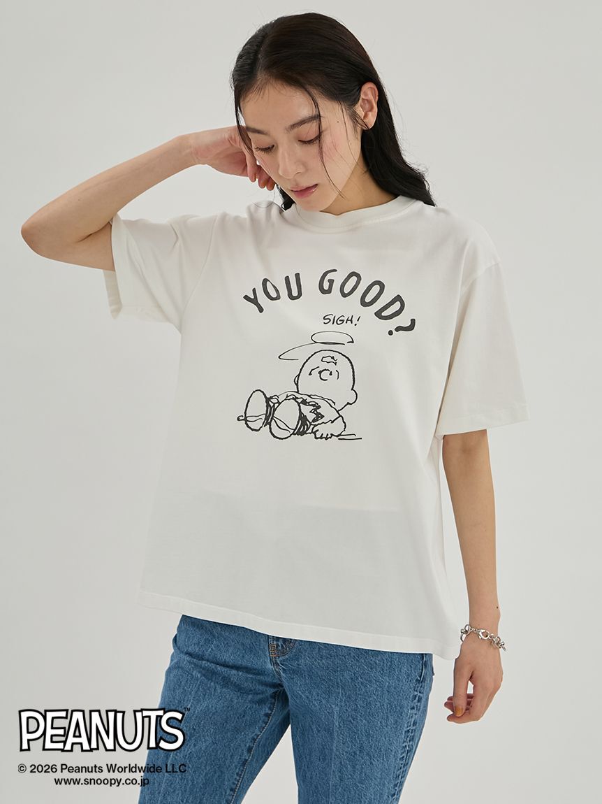 Mila Owen「【PEANUTS】グラフィックＴシャツ」|Tシャツ・カットソー|