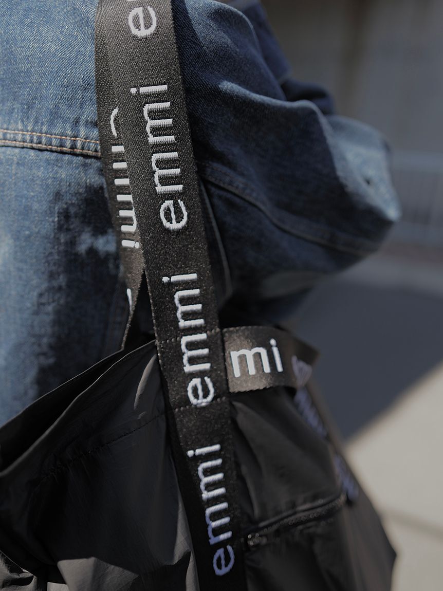 emmi atelier「【ONLINE限定】撥水emmiロゴビックトートバッグ」|トートバッグ|
