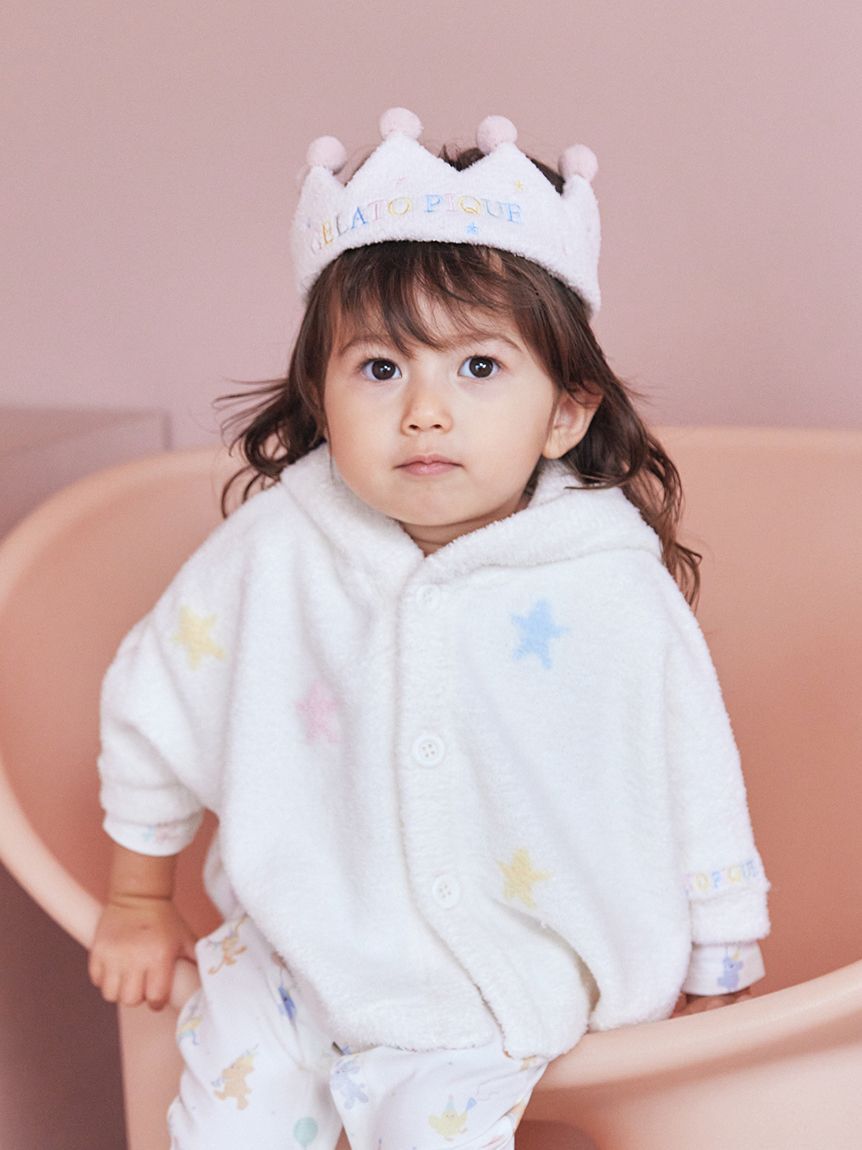 GELATO PIQUE KIDS & BABY「【BABY】エアリーモコカラフルスターポンチョ」|その他ベビーウェア|