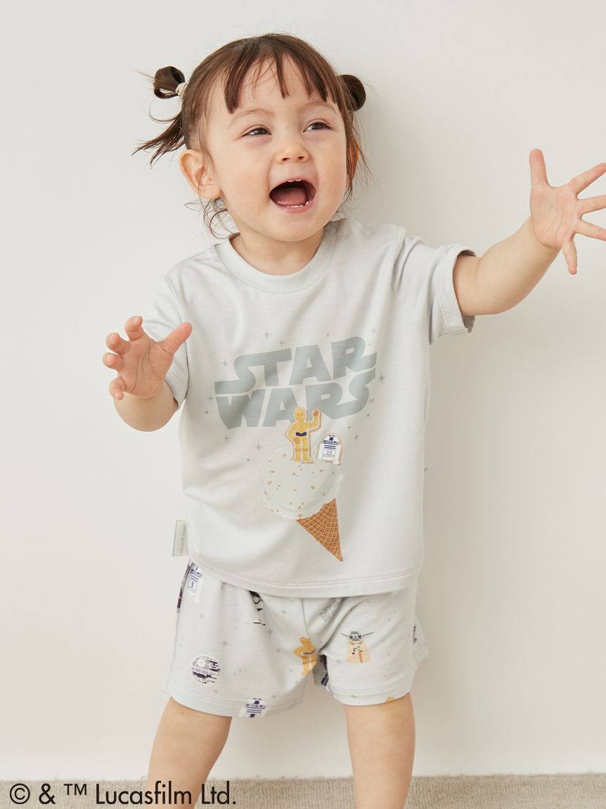 GELATO PIQUE KIDS & BABY「【STAR WARS】【ベビー】総柄ショートパンツ」|その他ベビーウェア|