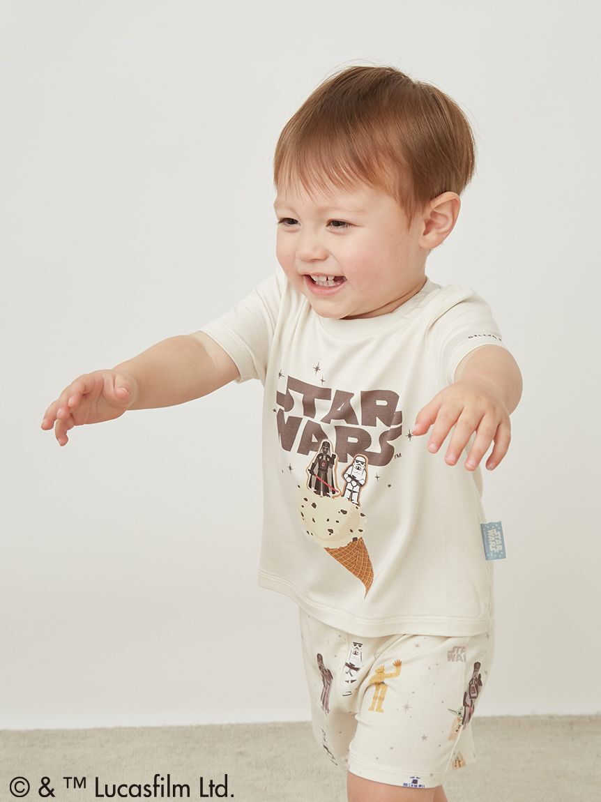 GELATO PIQUE KIDS & BABY「【STAR WARS】【ベビー】総柄ショートパンツ」|その他ベビーウェア|