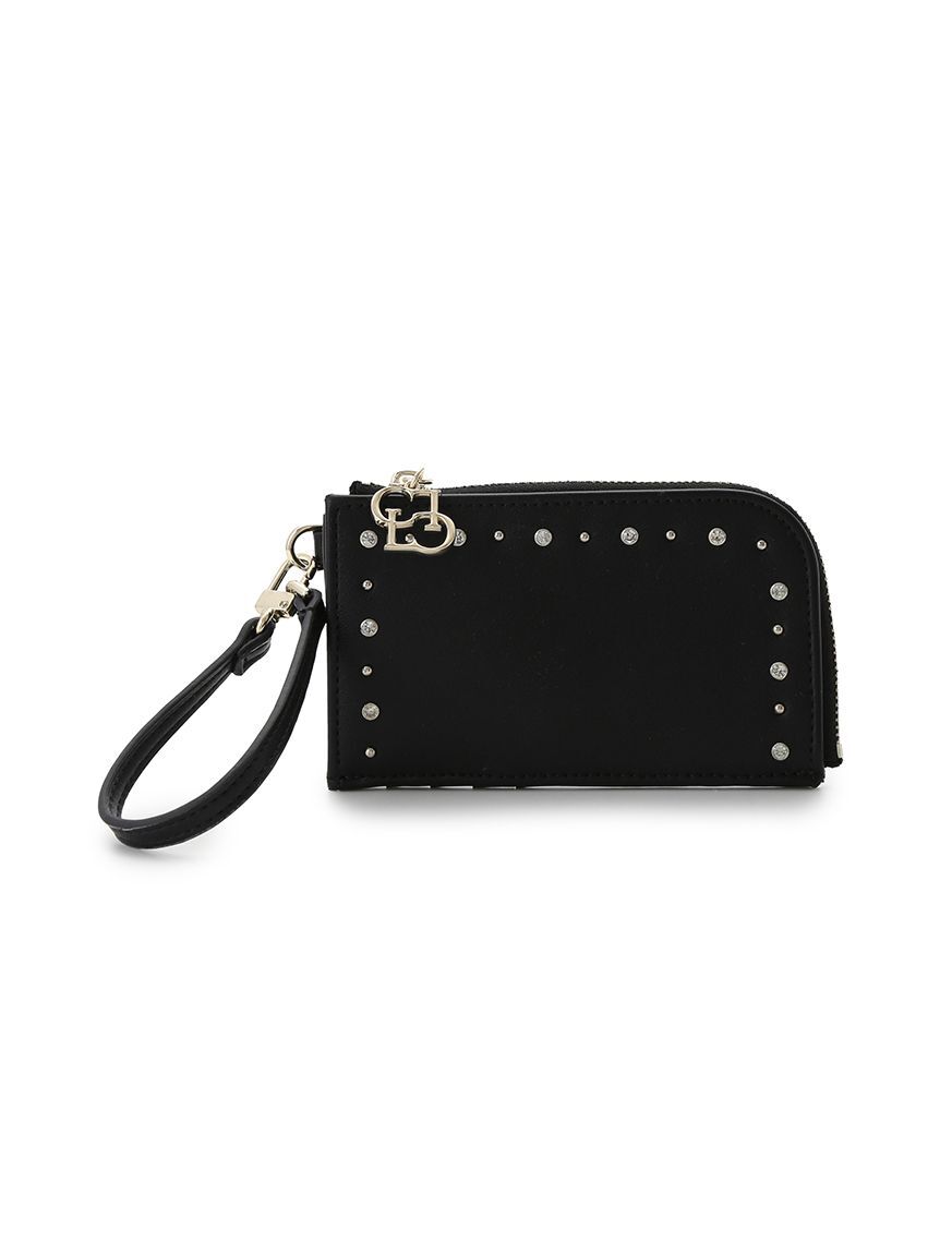 CELFORD「【リュタン】ビジュースタッズフラグメントケース」|財布|BLK