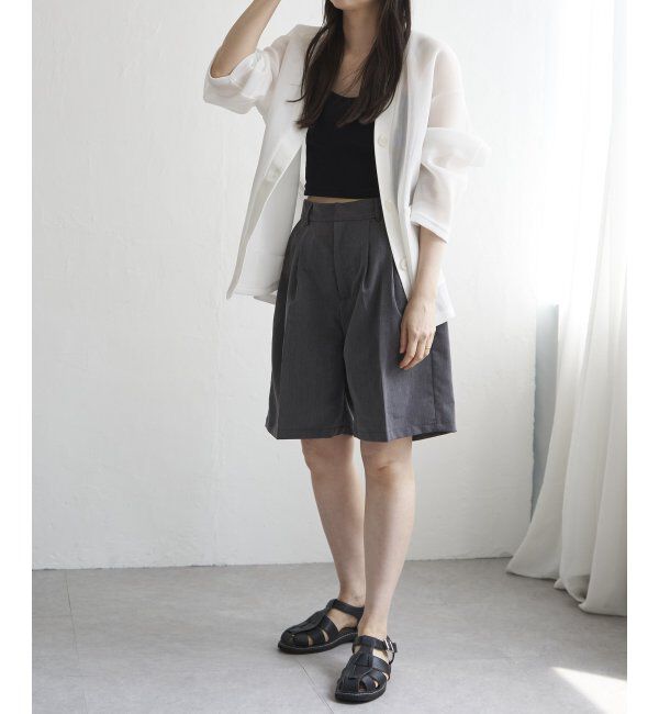 VENCE share style「シアーダンボールカーディガン」|その他|
