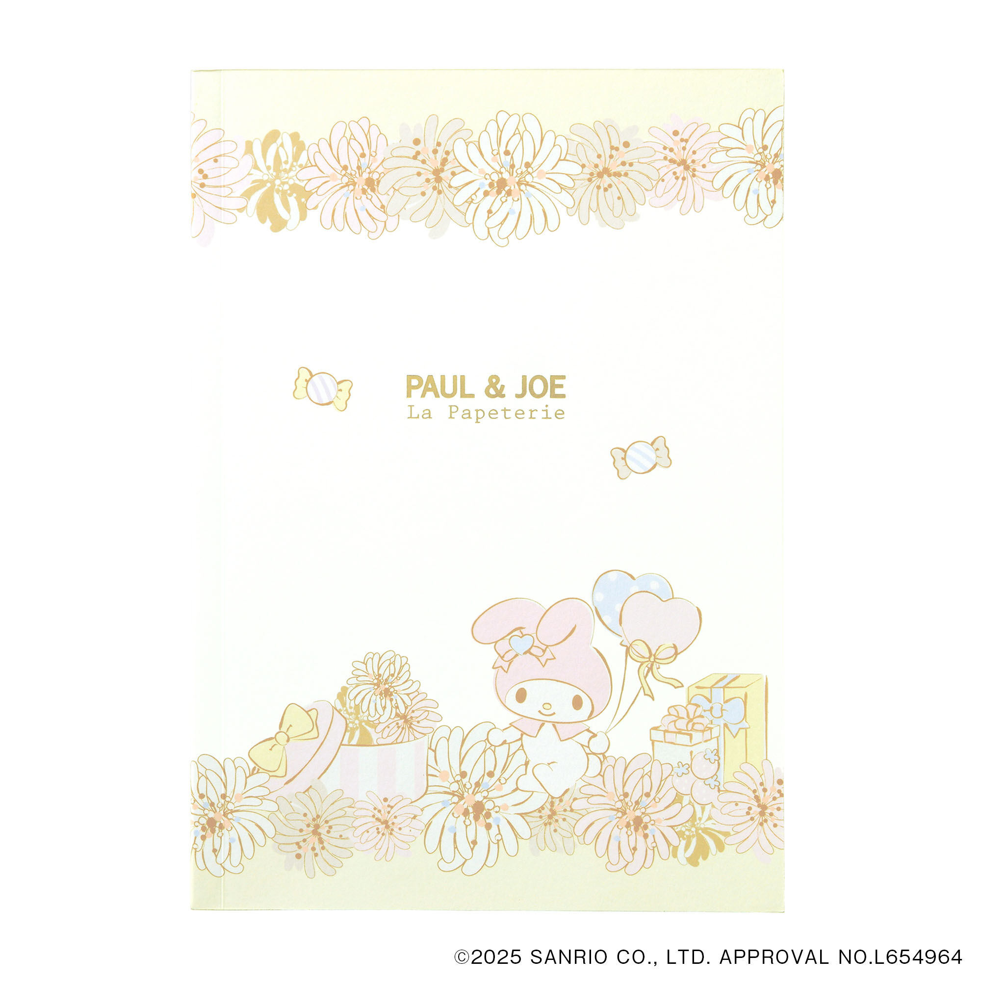 PAUL&JOE「ノート・Ａ５／ポール＆ジョーｘマイメロディ」|ステーショナリー|ホワイト