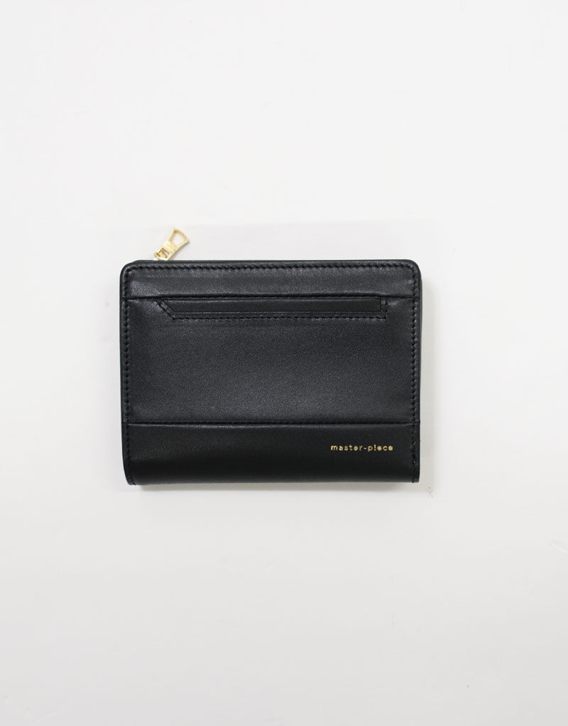 master-piece「Gloss ミドルウォレット」|財布|クロ