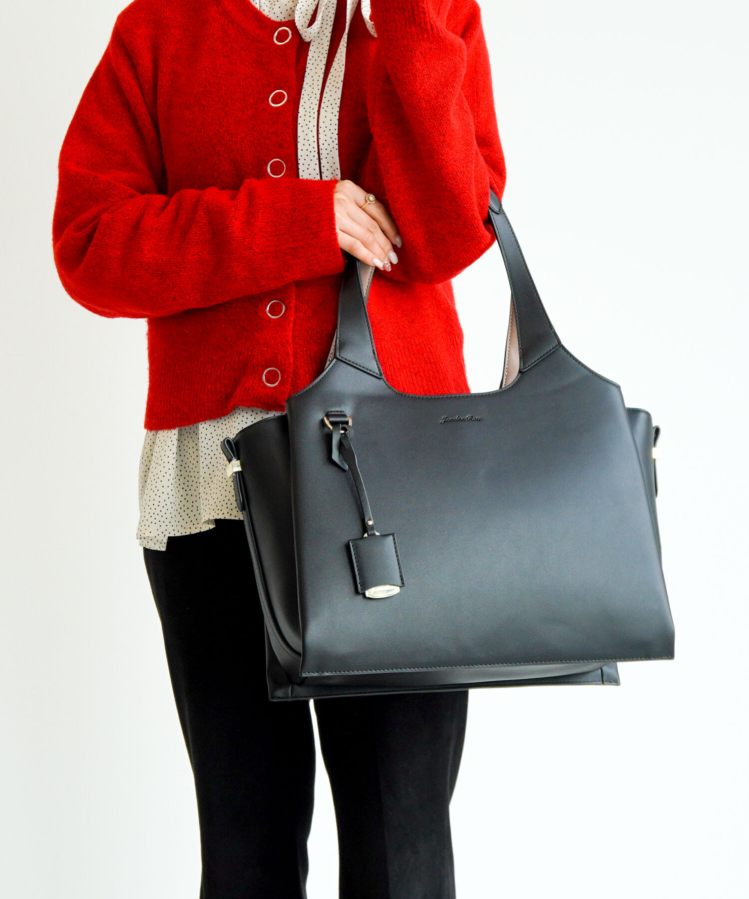  「ハンドバッグ ショルダーベルト付き Jewelna Rose アテナ ハンドバッグ A4サイズ 16322」|トートバッグ|
