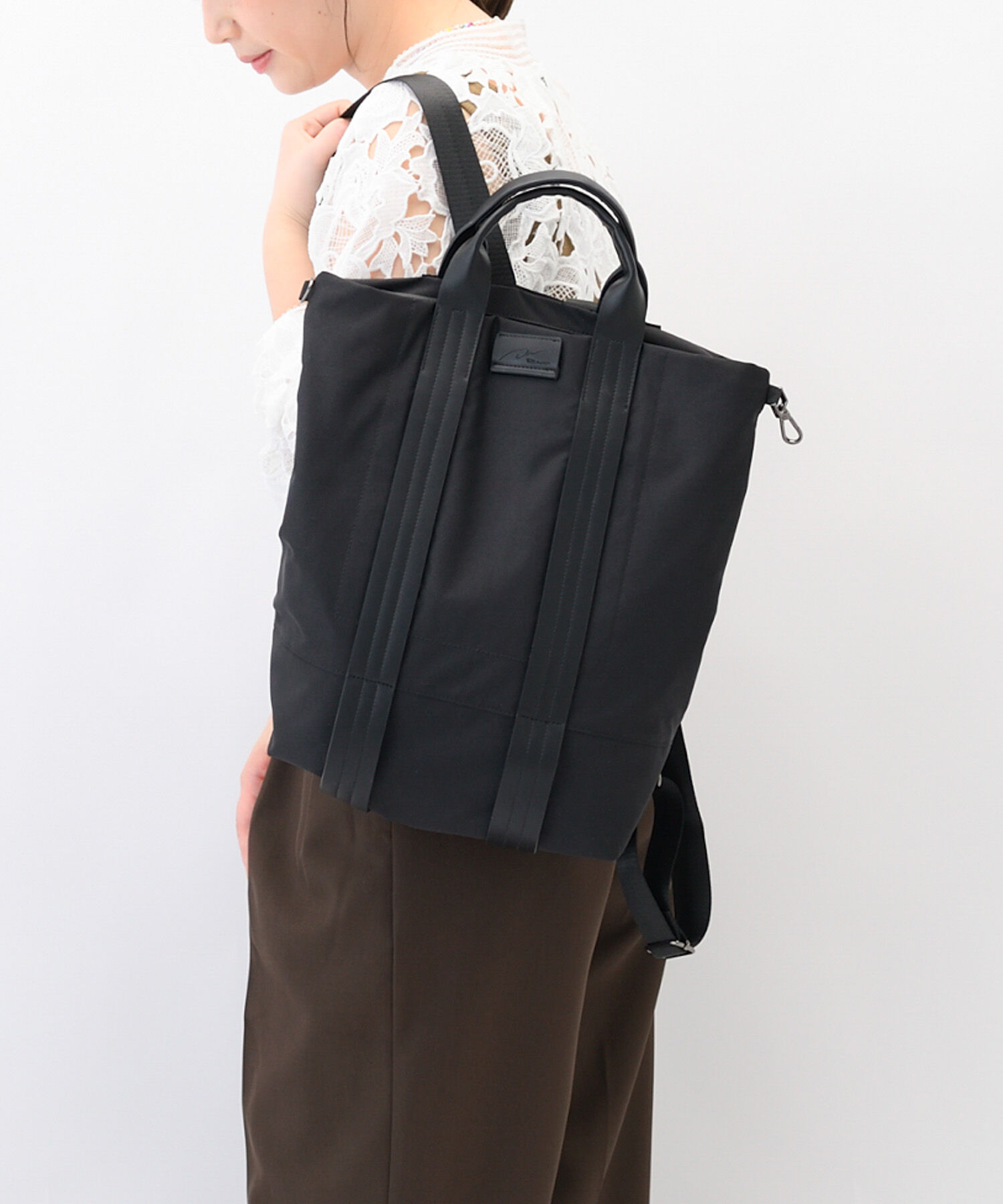 W&.Day/Night「W&.Day/Night ダブルアンドデイナイト レポ 2WAYトートリュックA4サイズ 19171」|トートバッグ|