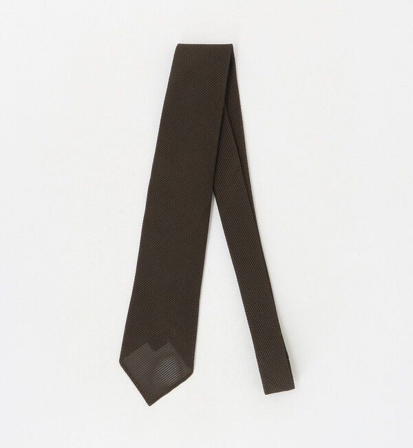UNITED ARROWS「ガルザ ソリッド ネクタイ」|ネクタイ・蝶ネクタイ|DK.BROWN