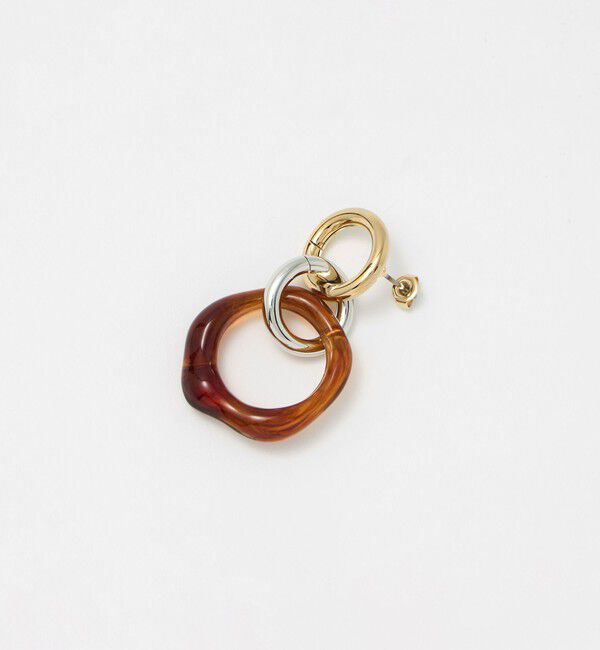 UNITED ARROWS green label relaxing「3リング ピアス」|ピアス|