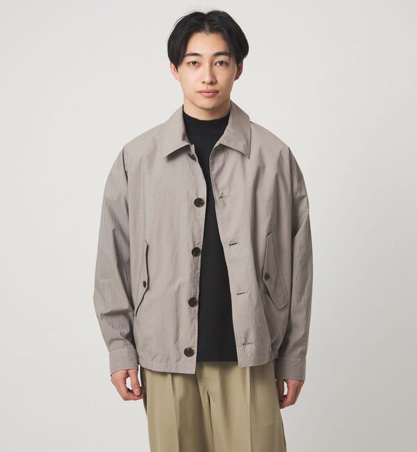 UNITED ARROWS green label relaxing「＜BARACUTA＞G4 ボックスボンバージャケット シャツブルゾン」|ブルゾン・スタジャン|LT.GRAY